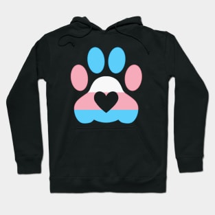 Pride Paw: Trans Pride Hoodie